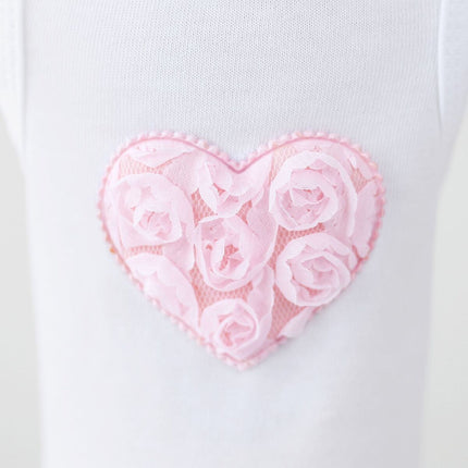 Pink Puff Heart Dog Dress