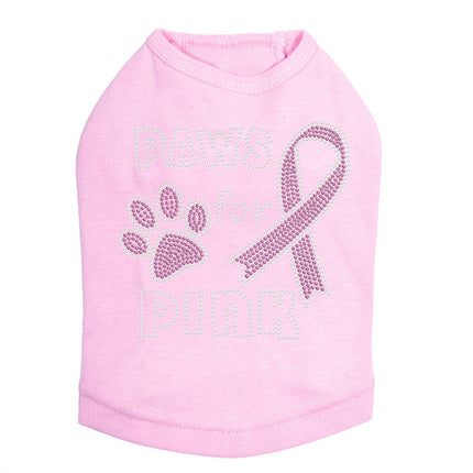 Paws for Pink - Dog Tank