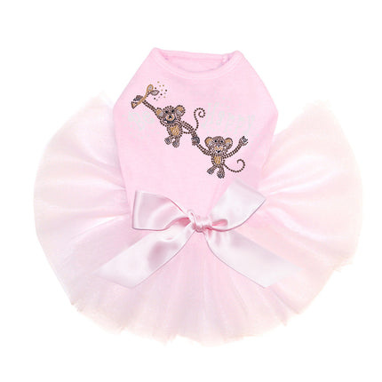 Monkeys - Be Happy - Custom Tutu