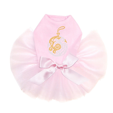 Gold & Silver Christmas Ornament - Custom Tutu