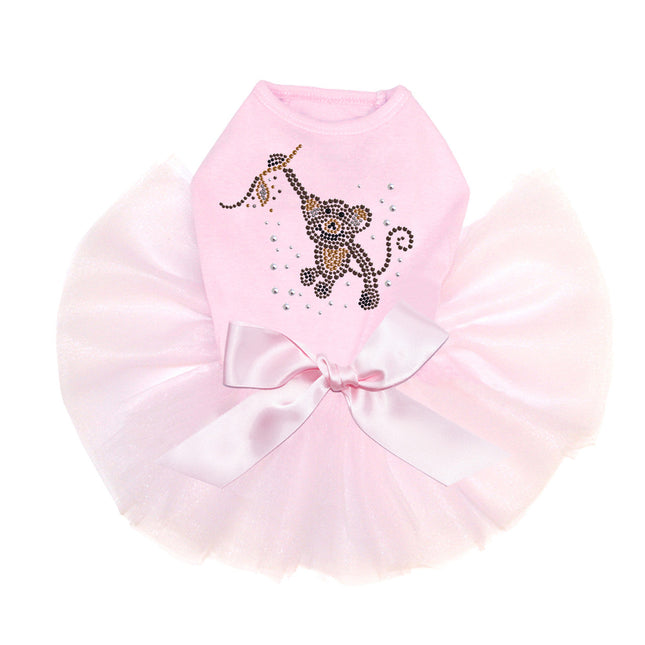 Monkey Swinging from Vine - Custom Tutu