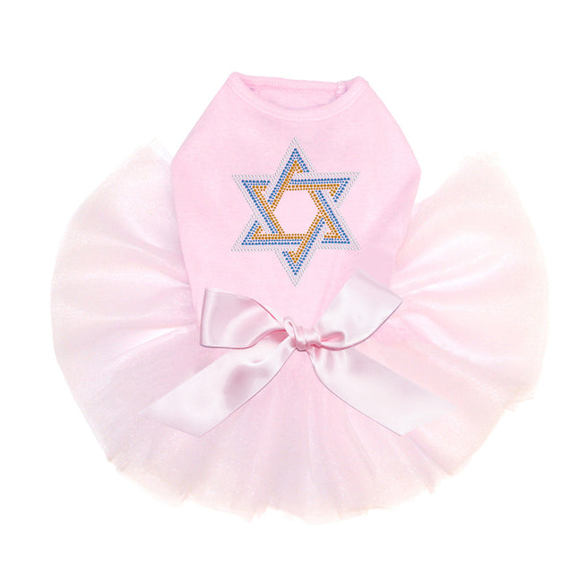 Star of David - Large (Blue, Silver, & Gold) - Custom Tutu