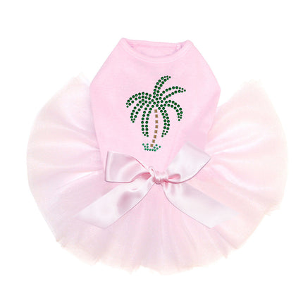 Palm Tree(Green Rhinestones - Small) - Custom Tutu