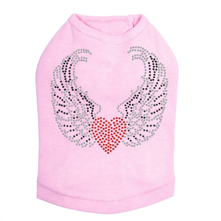 Heart with Wings 1 - Dog Tank