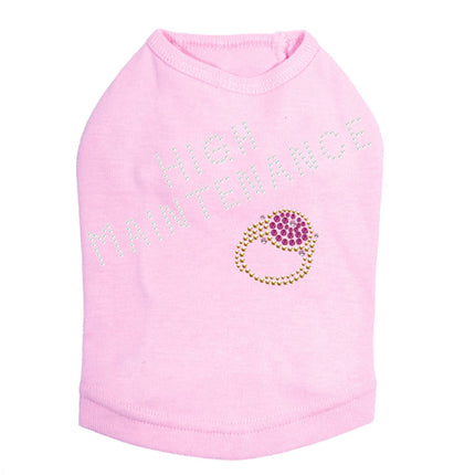 High Maintenance (Fuchsia Ring) - Dog Tank