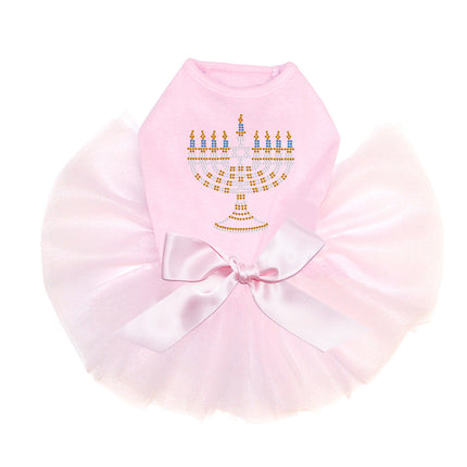 Menorah - Small (Blue, Silver, & Gold) - Custom Tutu