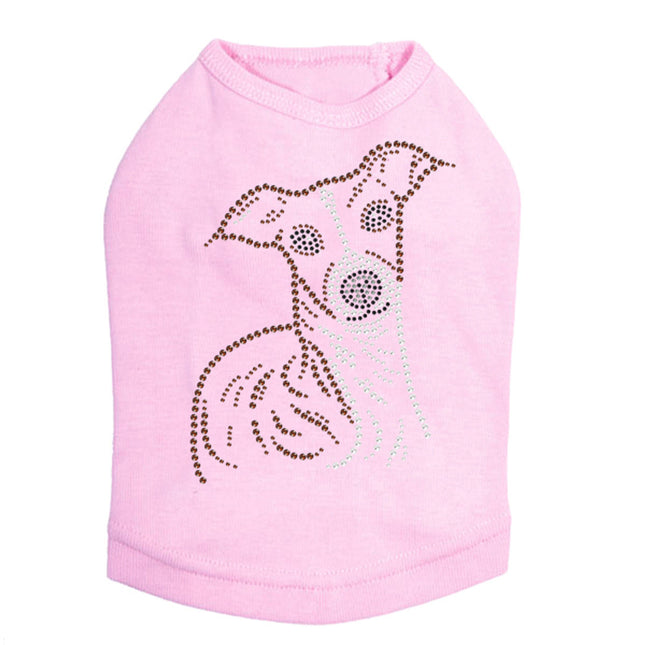 Italian Greyhound Face - Dog Tank