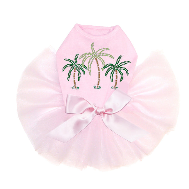 Palm Trees (Green Rhinestones) - Custom Tutu