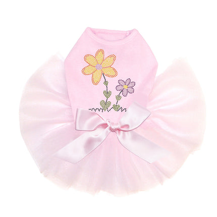 Orange & Purple Flowers - Custom Tutu