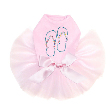 Flip Flops (Turquoise) - Custom Tutu