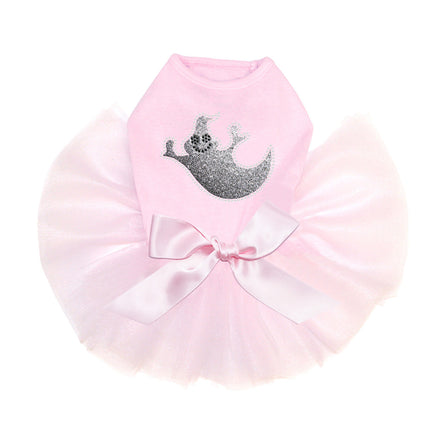 Silver Glitter Ghost - Custom Tutu