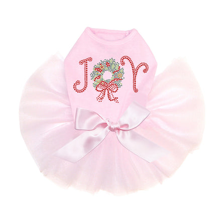 Joy Christmas Wreath - Custom Tutu