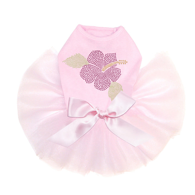 Large Pink Hibiscus - Custom Tutu