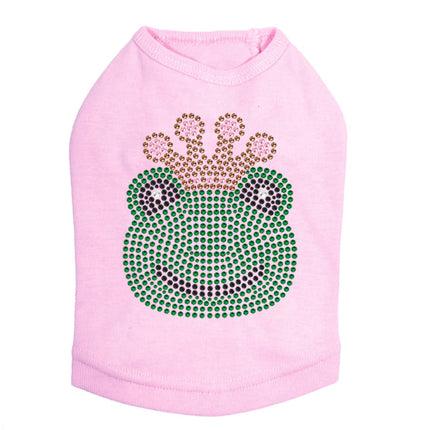 Frog with Pink Crown - Dog Tank