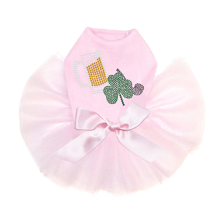 Beer Mug, Clover, & Pipe - Dog Custom Tutu