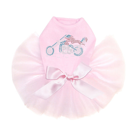 Motorcycle (Red, White, & Turquoise) -Custom Tutu