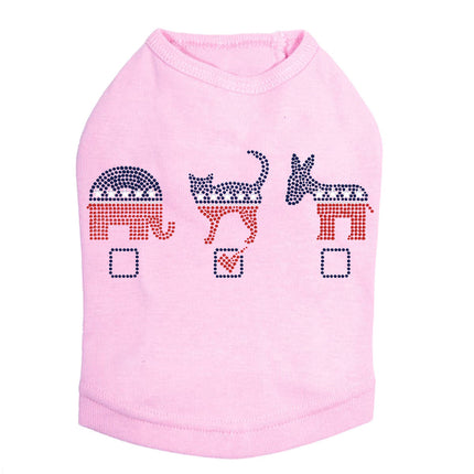 Vote Cat, Elephant, Donkey - Cat Tank