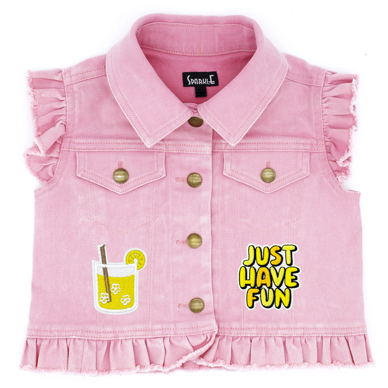 Lemonade Kids Denim Vest