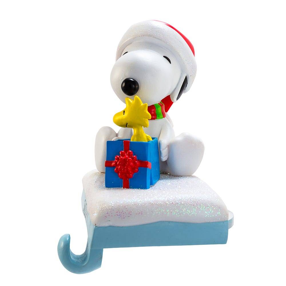 Kurt Adler 4.6-Inch Snoopy and Woodstock Stocking Holder