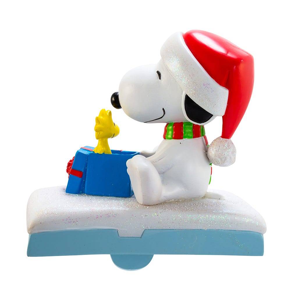 Kurt Adler 4.6-Inch Snoopy and Woodstock Stocking Holder