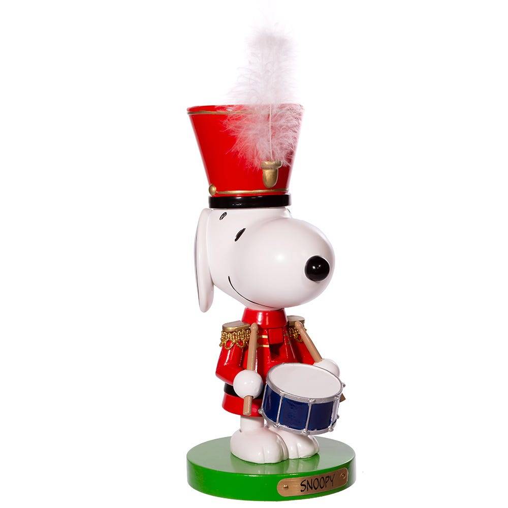 Kurt Adler 10-Inch Snoopy the Drummer Nutcracker