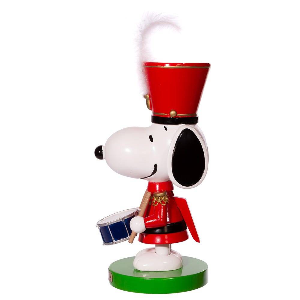 Kurt Adler 10-Inch Snoopy the Drummer Nutcracker