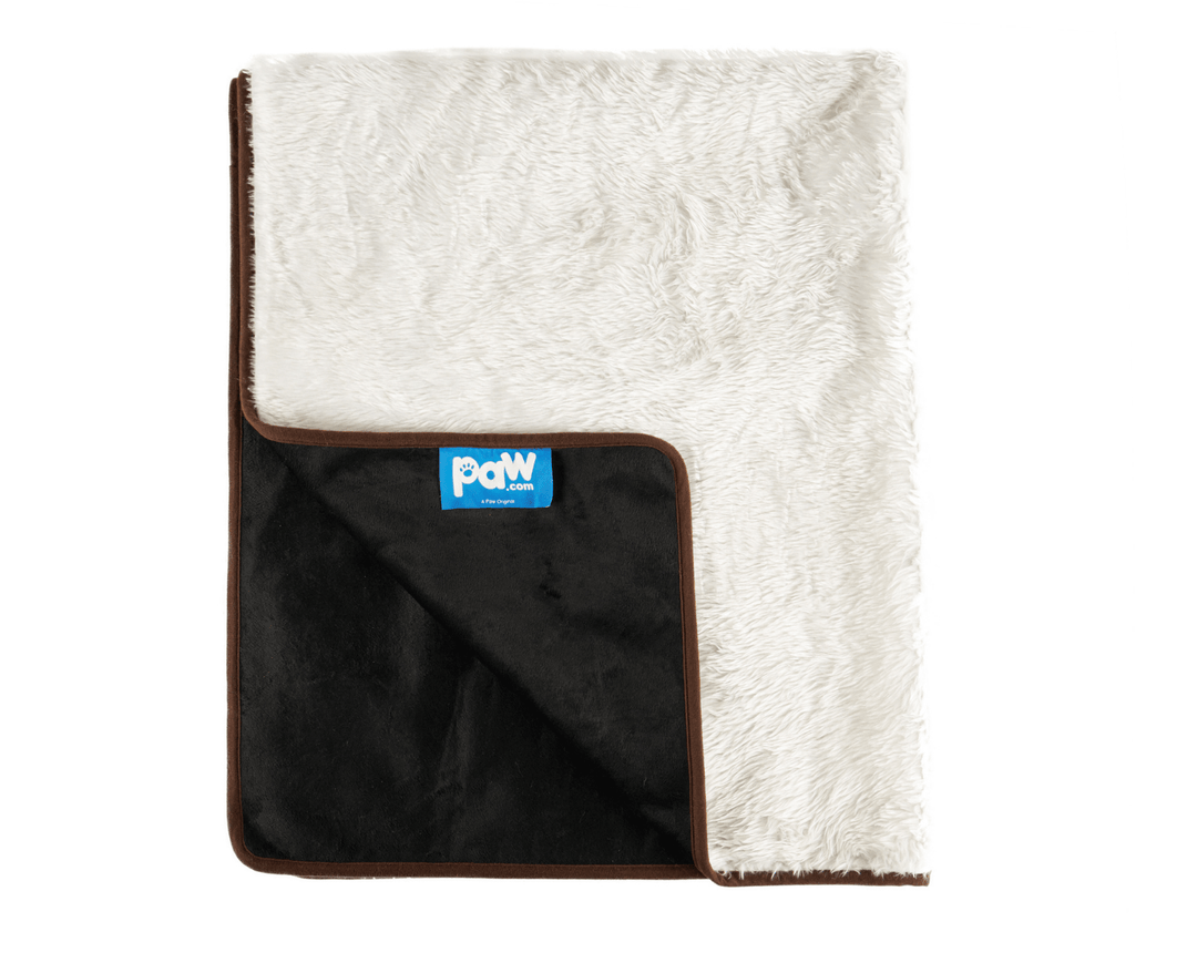 PupProtector™ Short Fur Waterproof Throw Blanket - Polar White