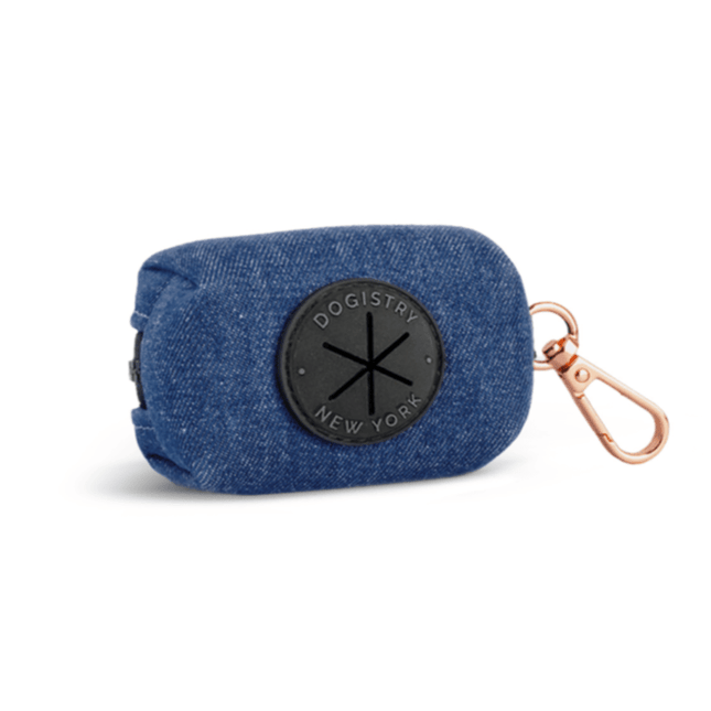 Poop Bag Holder - Denim