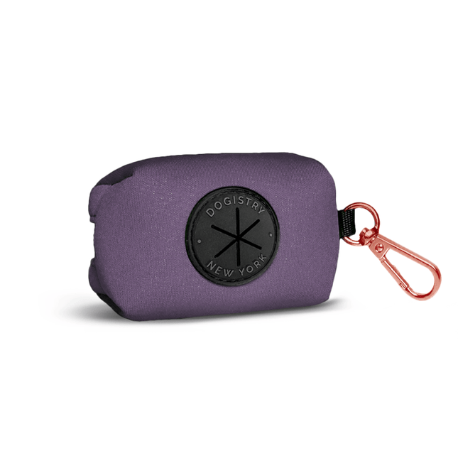 Poop Bag Holder - Lilac Gray