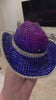 Crystal Cowboy Hat-Grape Gunslinger