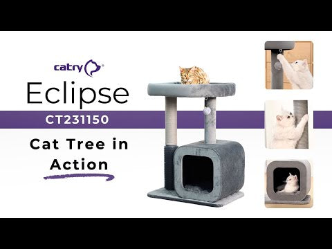 Eclipse 2-Level Modern Apartment-Sized Cat Tree