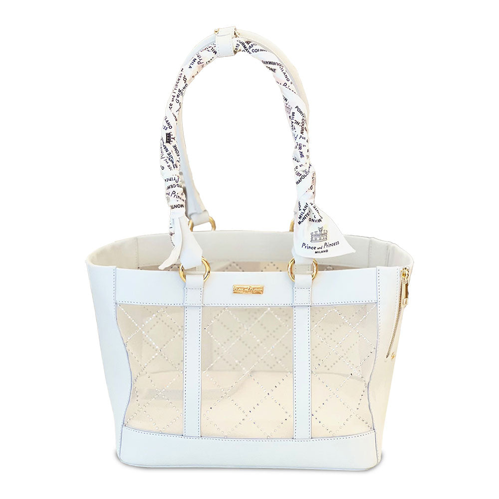 Crystal Bag – White