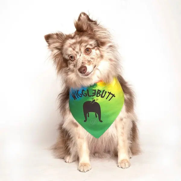 Wiggle Butt Dog Bandana by Dog Fashion Living