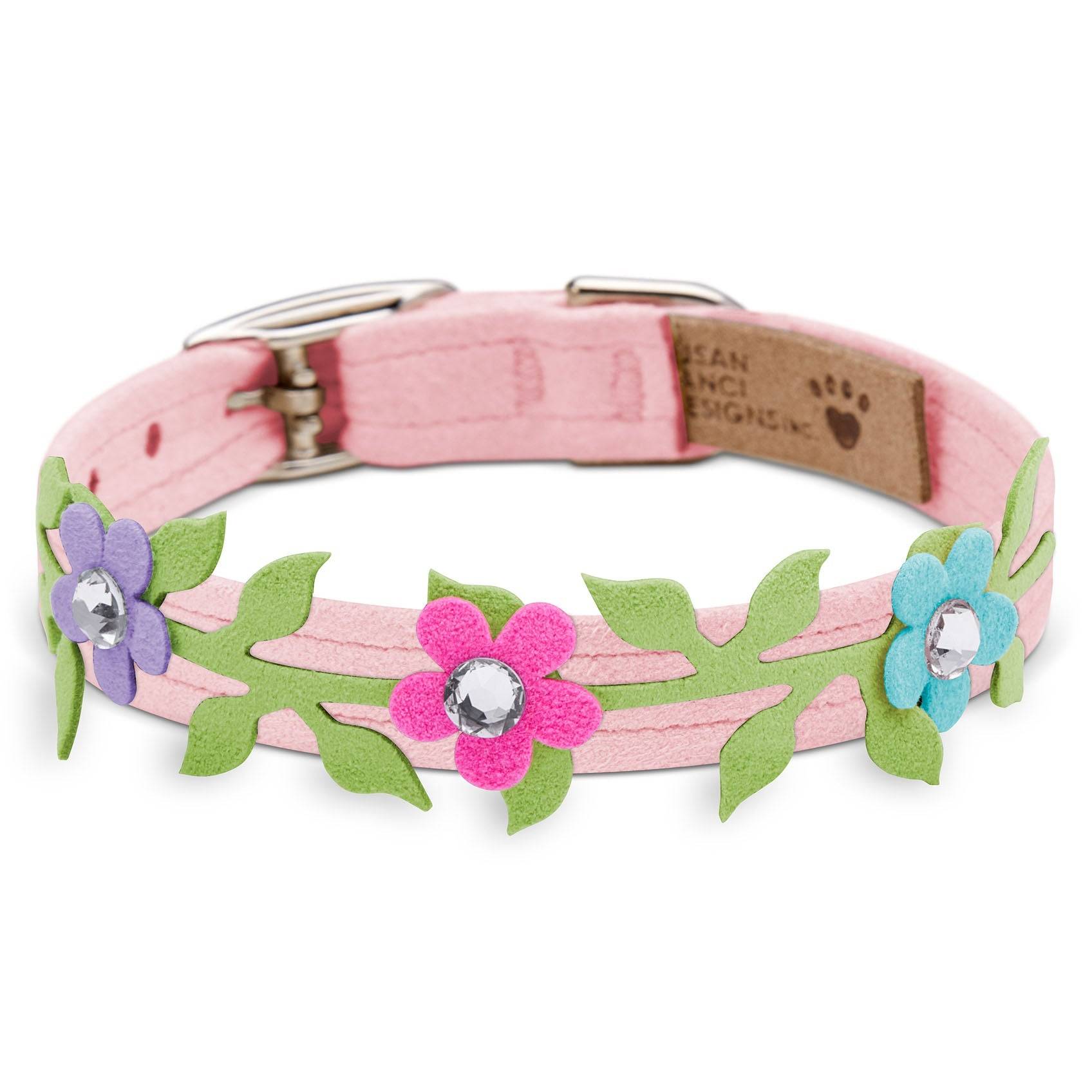 Secret Garden Collar Puppy Pink