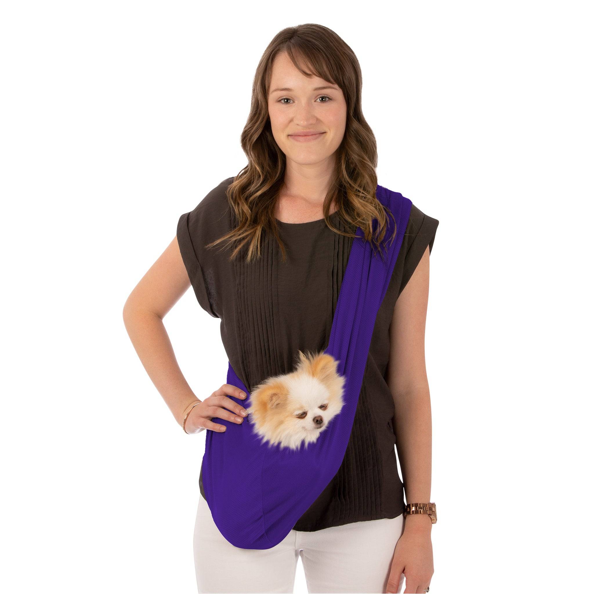 Mesh Sport Sling Carrier Amethyst