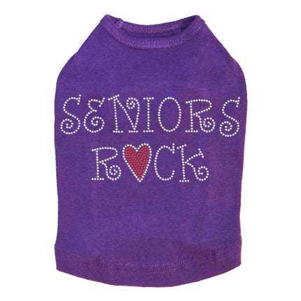 Seniors Rock Dog Tee