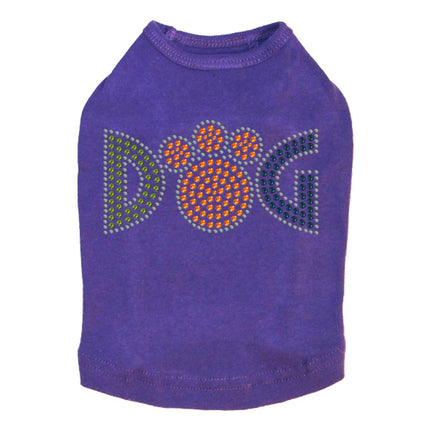 Dog (Rhinestones) - Dog Tank