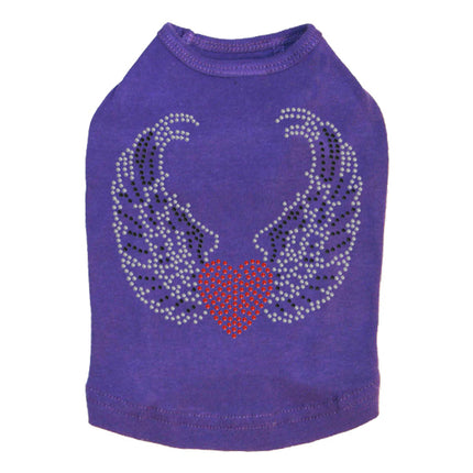 Heart with Wings 1 - Dog Tank