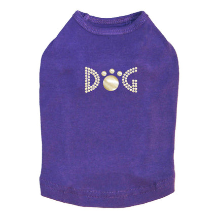 Dog (Gold Nailheads) - Dog Tank