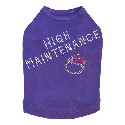 High Maintenance (Fuchsia Ring) - Dog Tank