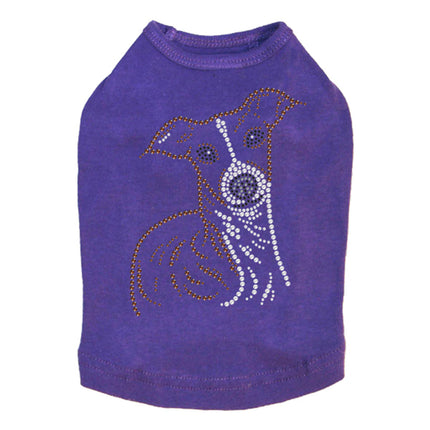 Italian Greyhound Face - Dog Tank