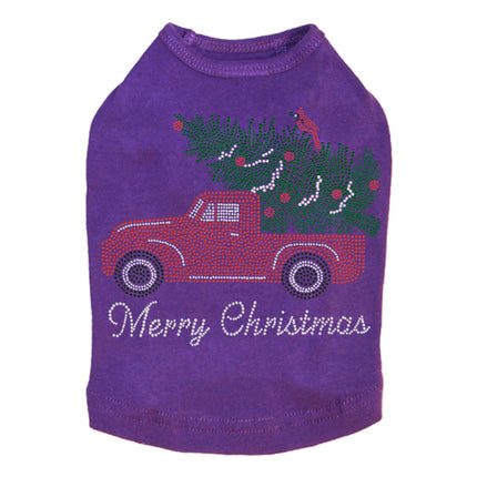 Christmas Truck - Dog Tank