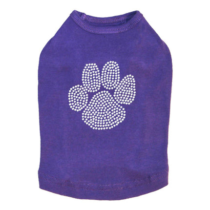 Paw (Rhinestone) - Dog Tank