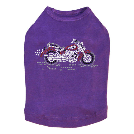 Motorcycle - Small Red & Black - Dog Tank