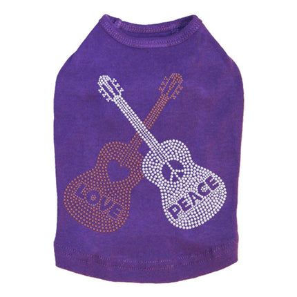 Guitars, Love, & Peace - Dog Tank