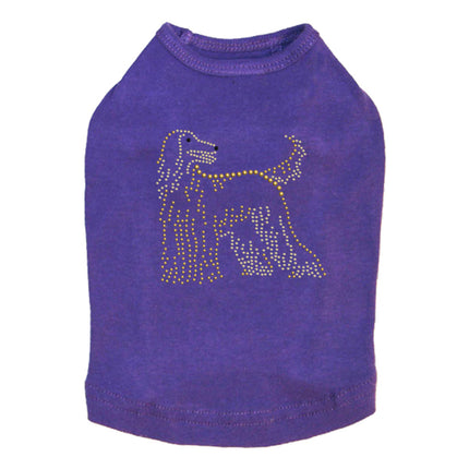 Afghan Hound - Dog Tank