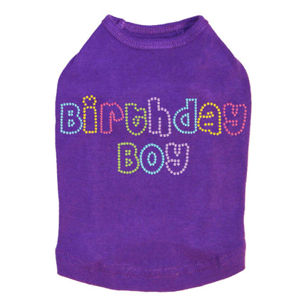 Birthday Boy (Multicolor) - Dog Tank