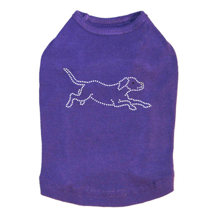 Labrador Retriever Outline - Dog Tank