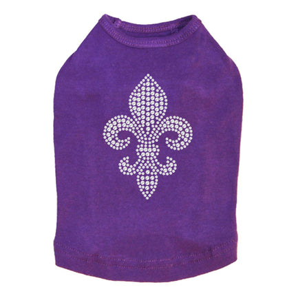 Fleur de Lis (Rhinestone) - Dog Tank