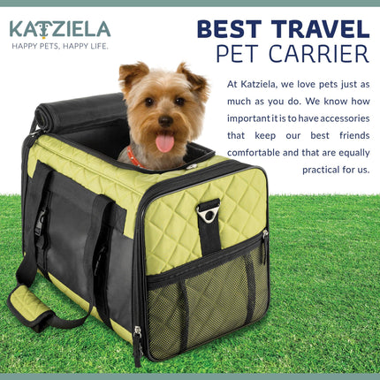 Quilted Companion Pet Carrier - Comfortable